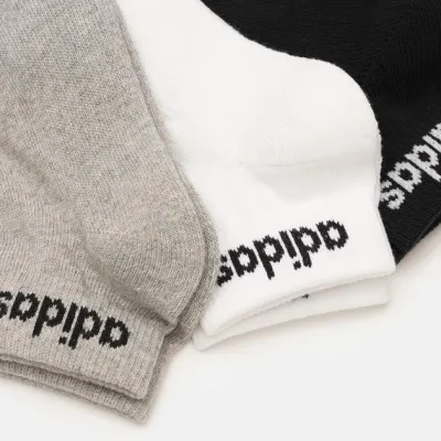 Носки Adidas C LIN ANKLE 3P белый, черный, серый Уни S (37-39) IC1304 S - 2 - Robinzon.ua