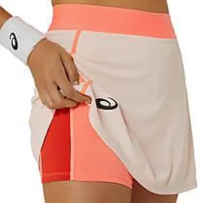 Спідниця жіноча тенісна Asics MATCH SKORT Кораловий M (2042A293-702 M) - 3 - Robinzon.ua