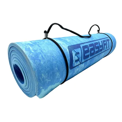 Килимок для йоги та фітнеса EasyFit PER Premium Mat 8 мм Синій - 2 Килимок для йоги та фітнеса EasyFit PER Premium Mat 8 мм Синій - 2 - Robinzon.ua