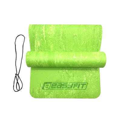 Коврик для йоги и фитнеса EasyFit PER Premium Mat 8 мм Салатовый - 1 Коврик для йоги и фитнеса EasyFit PER Premium Mat 8 мм Салатовый - 1 - Robinzon.ua