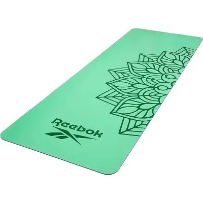 Двухстороний коврик для йоги Reebok Natural Rubber Yoga Mat зеленый Уни 183 х 61 х 0,32 см RAYG-11085GN - 1 - Robinzon.ua