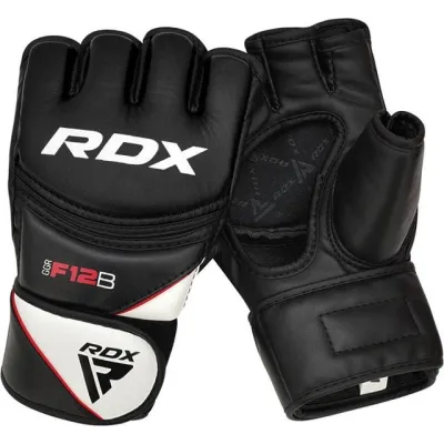 Рукавиці для ММА RDX F12 Model GGRF Black S (капа у комплекті) - 3 - Robinzon.ua