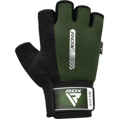 Перчатки для фитнеса RDX W1 Half Army Green M - 1 - Robinzon.ua