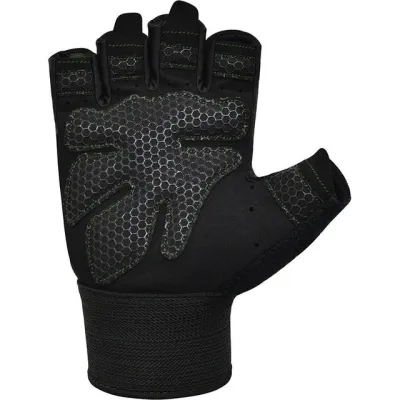 Перчатки для фитнеса RDX W1 Half Army Green M - 2 - Robinzon.ua
