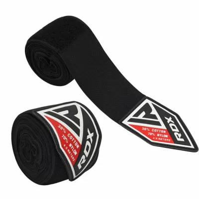 Бинти для боксу RDX WX Professional Boxing Hand Wraps Black (4.5м.) - 1 - Robinzon.ua