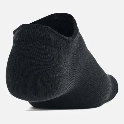 Шкарпетки UA Essential No Show 6pk Чорний Уні S (1382611-001 S) - 3 Шкарпетки UA Essential No Show 6pk Чорний Уні S (1382611-001 S) - 3 - Robinzon.ua