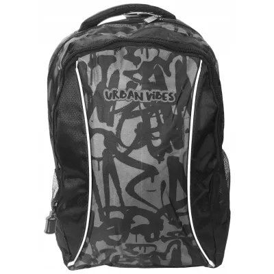 Рюкзак міський Paso Global Vibes чорний на 19л - 1 - Robinzon.ua