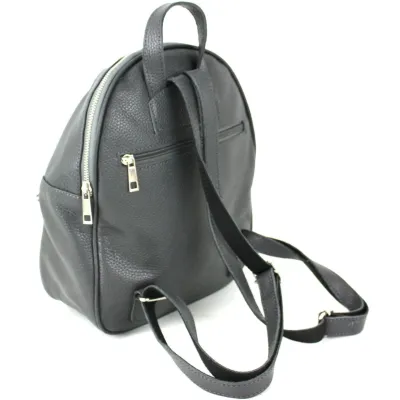 Кожаный женский рюкзак Borsacomoda серый 9 л - 2 Кожаный женский рюкзак Borsacomoda серый 9 л - 2 - Robinzon.ua