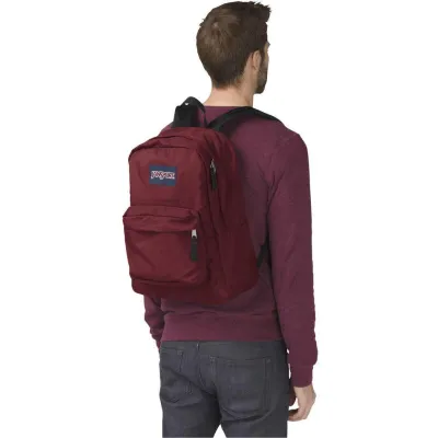 Городской рюкзак 25L Jansport Superbreak бордовый - 1 - Robinzon.ua