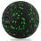 Масажний м'яч PowerPlay PP-4351 Epp Massage Ball (d10) Чорно/Зелений - 1 - Robinzon.ua