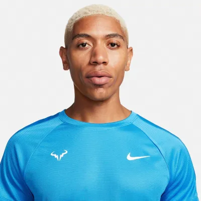 Чоловіча Футболка Nike RAFA MNK DF CHALLENGER TOP SS Блакитний XL (DV2887-435 XL) - 3 - Robinzon.ua