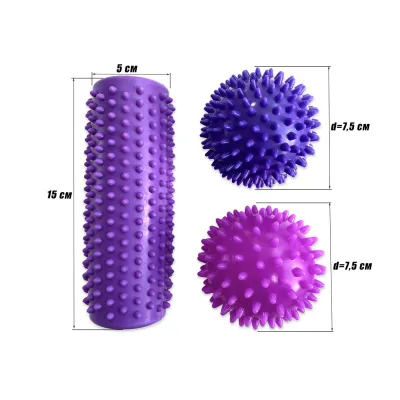 Набор для массажа и МФР EasyFit PVC Set-2 в сумочке - 3 - Robinzon.ua