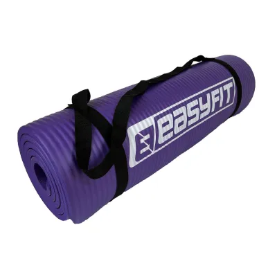 Килимок для фітнесу та йоги EasyFit NBR 10 мм Фіолетовий - 2 - Robinzon.ua