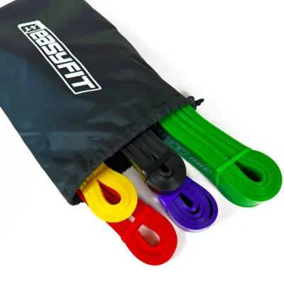 Гумові петлі EasyFit: набір 1-65 кг (5 шт) - 4 - Robinzon.ua