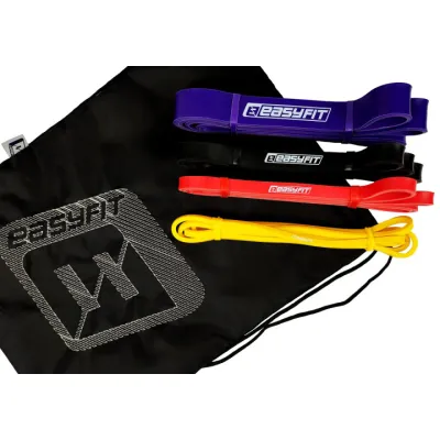 Гумові петлі EasyFit: набір 1-45 кг (4 шт) - 3 - Robinzon.ua