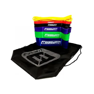 Резиновые петли EasyFit: набор 1-110 кг (6 шт) - 1 Резиновые петли EasyFit: набор 1-110 кг (6 шт) - 1 - Robinzon.ua