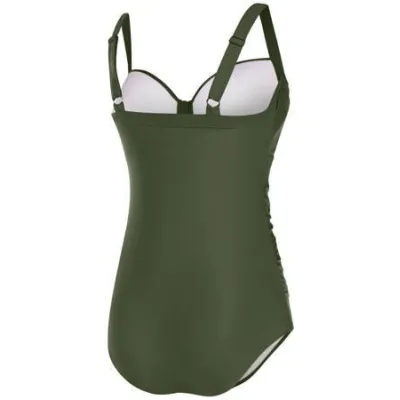 Купальник закрытый для женщин Aqua Speed OLIVIA 60117 темно-зеленый Жен 50(5XL) 200-07 50 - 1 - Robinzon.ua