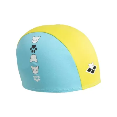 Детская Шапка для плавания Arena FRIENDS KIDS POLYESTER CAP желтый, голубой Дет OSFM 003994-310 - 1 - Robinzon.ua