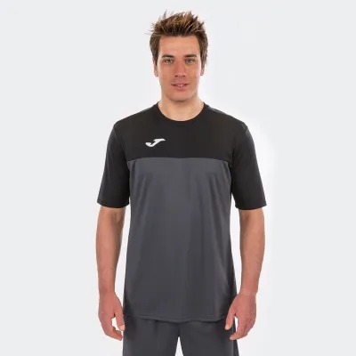 Футболка Joma T-SHIRT WINNER ANTHRACITE-BLACK S/S черный 2XL-3XL 100946.151 2XL-3XL - 1 - Robinzon.ua