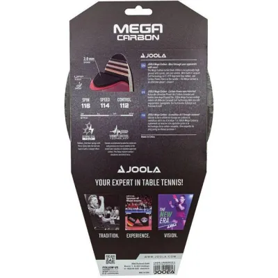 Ракетка для настольного тенниса Joola Mega Carbon (930759) - 2 Ракетка для настольного тенниса Joola Mega Carbon (930759) - 2 - Robinzon.ua