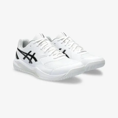 Мужские кроссовки для сквоша Asics Gel-Dedicate 8 all court Белый Черный 45 (1041A408-101 45) - 6 - Robinzon.ua