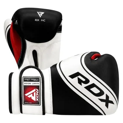 Боксерські рукавиці RDX 4B Robo Kids White/Black 6 унцій (капа в комплекті) - 3 - Robinzon.ua