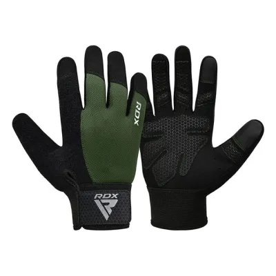 Перчатки для фитнеса RDX W1 Full Finger Army Green S - 4 - Robinzon.ua