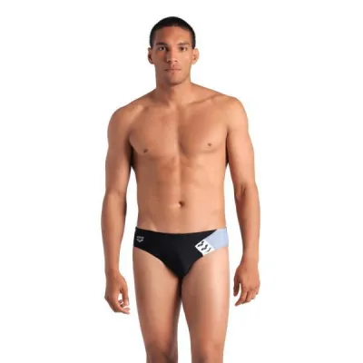 Плавки-слипы для мужчин Arena STRIPE SWIM BRIEFS черный, серый Муж 100 007929-550 100 - 2 - Robinzon.ua