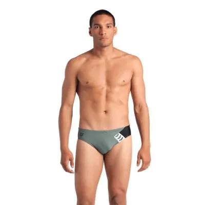 Плавки-слипы для мужчин Arena STRIPE SWIM BRIEFS оливковый, черный Муж 105 007929-650 105 - 2 - Robinzon.ua