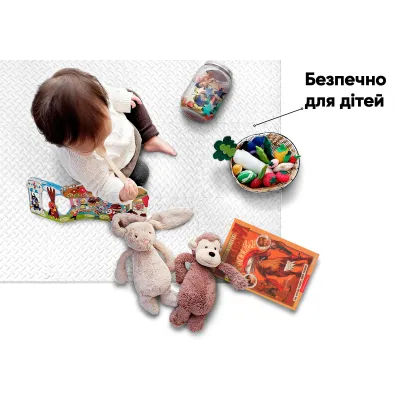 Татами мат EasyFit SwallowTail (60х60 см) пазл ласточкин хвост белый - 5 Татами мат EasyFit SwallowTail (60х60 см) пазл ласточкин хвост белый - 5 - Robinzon.ua