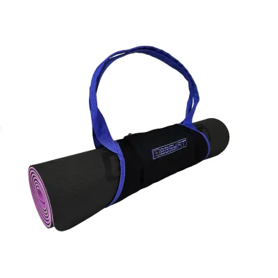 Сумка-переноска EasyFit для йога-коврика Синяя - 4 - Robinzon.ua