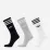 Шкарпетки Adidas HIGH CREW SOCK білий, сірий, чорний Уні M (40-42) IU2653 40-42 - 1 - Robinzon.ua