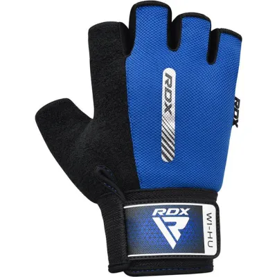 Перчатки для фитнеса RDX W1 HALF BLUE-S - 3 - Robinzon.ua