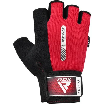 Перчатки для фитнеса RDX W1 HALF RED-XL - 2 - Robinzon.ua