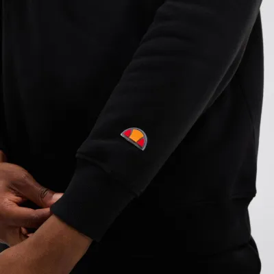 Мужская Кофта Ellesse Baleor 1/4 Zip Top Черный M (7dSHX20966-011 M) - 3 - Robinzon.ua