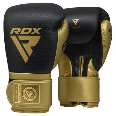 Боксерські рукавиці RDX MARK PRO SPARRING TRI LIRA 2 GOLDEN-14 унцій (капа в комплекті) - 1 - Robinzon.ua