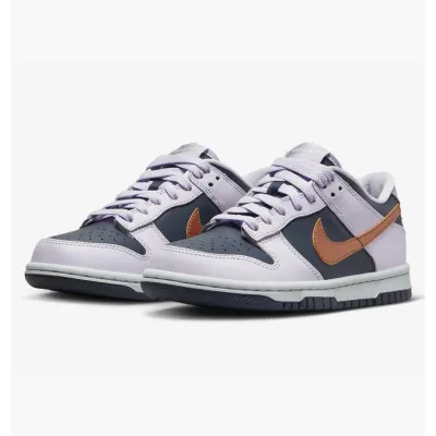 Дитячі Кросівки Nike DUNK LOW SE 1 Сірий 36.5 (7dDX1663-400 36.5) - 2 - Robinzon.ua