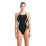 Купальник закритий для жінок Arena PRO_FILE SWIMSUIT SOLID чорний, білий Жін 44 008055-510  44 - 2 - Robinzon.ua