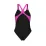 Купальник закритий для жінок Arena OPENINGS SWIMSUIT V BACK LB чорно-салатовий Жін 40 008063-590 40 - 1 - Robinzon.ua