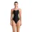 Купальник закритий для жінок Arena OPENINGS SWIMSUIT V BACK LB чорно-салатовий Жін 40 008063-590 40 - 2 - Robinzon.ua