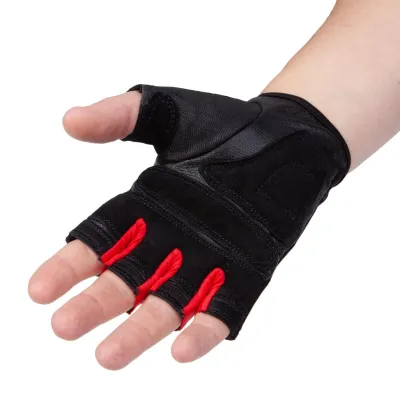 Рукавички для фітнесу PowerPlay 2222 Чорні L - 4 - Robinzon.ua