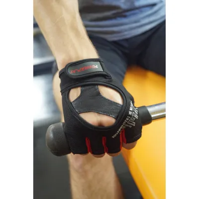 Рукавички для фітнесу PowerPlay 2222 Чорні L - 6 - Robinzon.ua