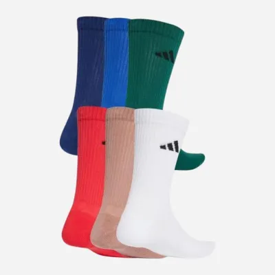 Шкарпетки Adidas CUSHIONED CREW SOCKS 6P мультиколор Уні L (43-45) JP1717 L (43-45) - 1 - Robinzon.ua