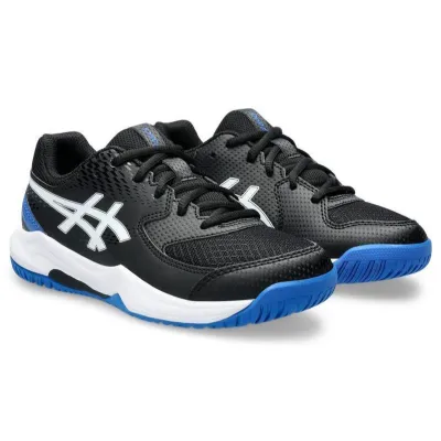 Дитячі кросівки Asics Gel-Dedicate 8 GS Чорний Синій 38 (1044A077-002 38) - 2 - Robinzon.ua