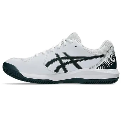 Мужские кроссовки Asics Gel-Dedicate 8 clay Белый Зеленый 44 (1041A448-104 44) - 1 - Robinzon.ua