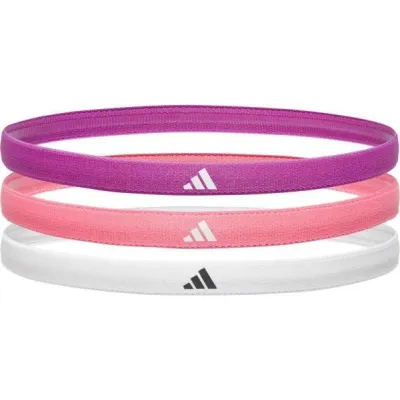 Повязки на голову Adidas Hairbands 3pk Розовый, Фиолетовый, Белый One Size (ADAC-16198) - 1 - Robinzon.ua