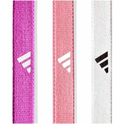 Повязки на голову Adidas Hairbands 3pk Розовый, Фиолетовый, Белый One Size (ADAC-16198) - 3 - Robinzon.ua