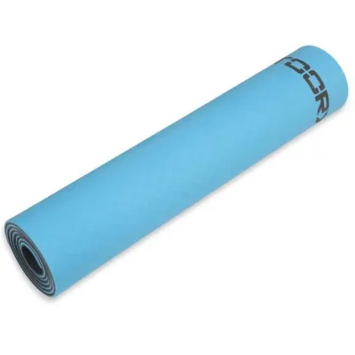 Коврик спортивный Toorx Yoga Professional TPE для йоги и фитнеса Голубой Черный 183 х 60 х 0,6 см (931141) - 3 - Robinzon.ua