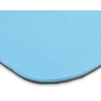 Коврик спортивный Toorx Yoga Professional TPE для йоги и фитнеса Голубой Черный 183 х 60 х 0,6 см (931141) - 4 - Robinzon.ua