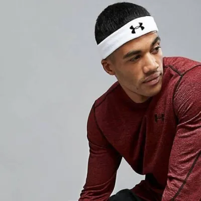 Повязка на голову UA Performance Headband Білий (1276990-100) - 1 - Robinzon.ua